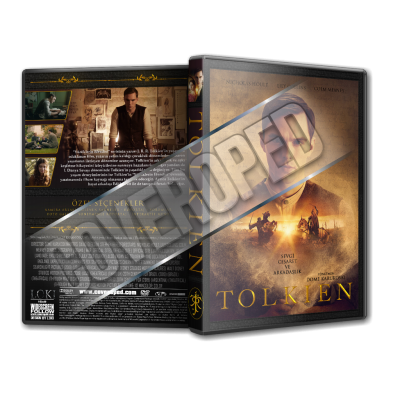 Tolkien - 2019 V2 Türkçe Dvd Cover Tasarımı
